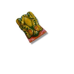 Vintage Kirchhof "Life of the Party" Products Tin Frog Noise Maker Made in USA